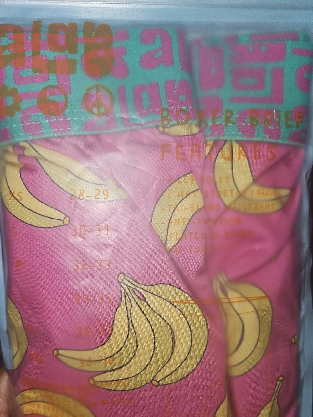 A-Lab Banana Split Pink & Green Boxer Briefs